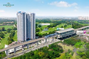 phối cảnh the Emerald Golf View