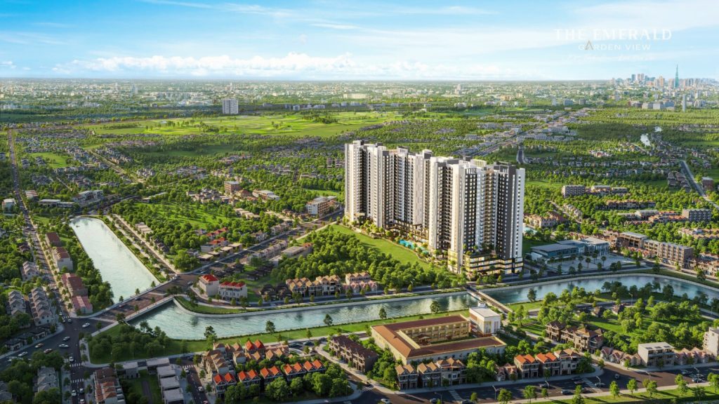 Phối cảnh emerald Garden View