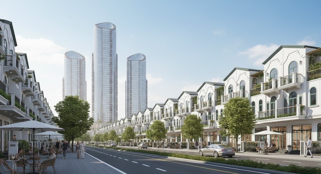 giá bán nhà phố dự án One Era Thuận Giao