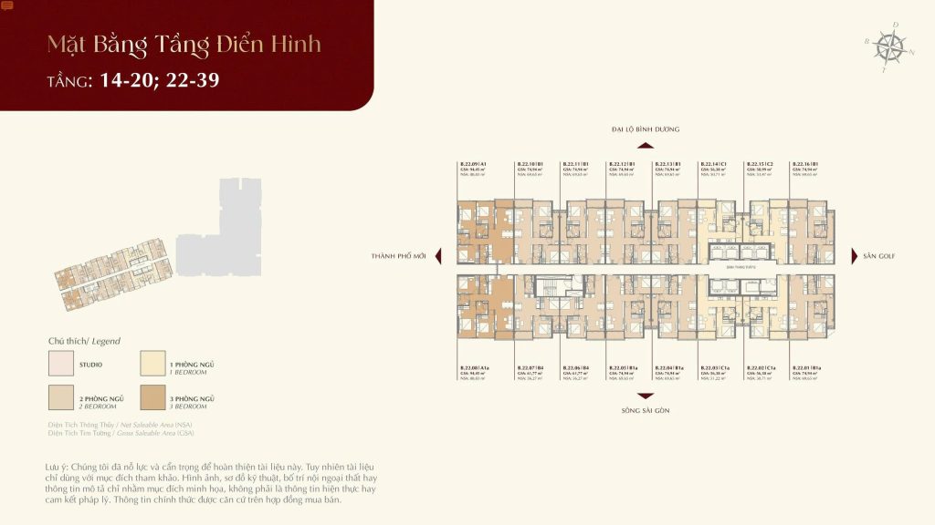 mặt bằng dự án Imperial Khải Hoàn Land